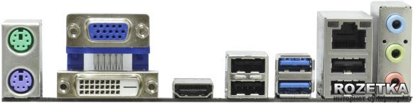 Материнская плата ASRock H61M/U3S3 (s1155, H61, PCI-Ex16) – фото