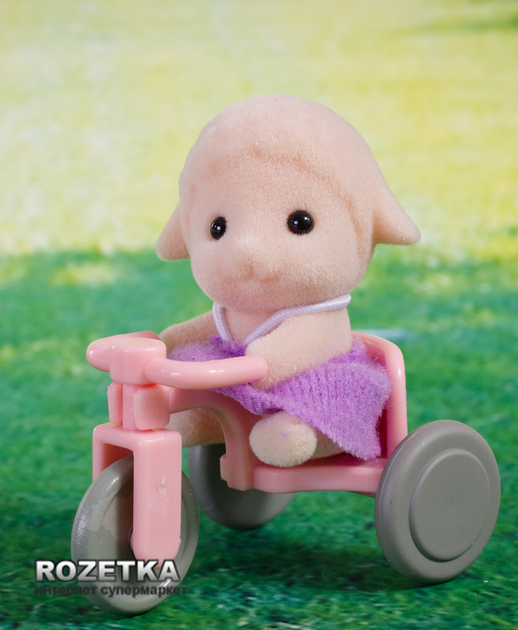 Набор Sylvanian Families "Малыш Ягненок и велосипед" (1441) – низкие ...