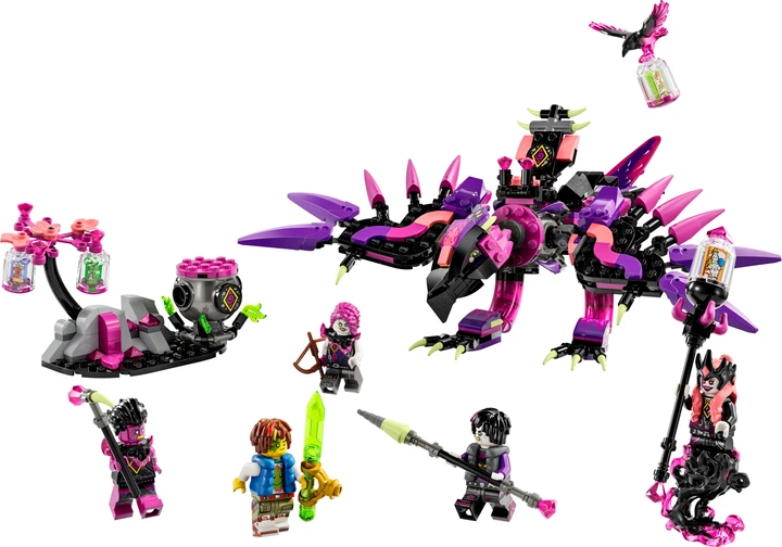 Конструктор LEGO DREAMZzz Кошмарные существа Неведомые 457 деталей