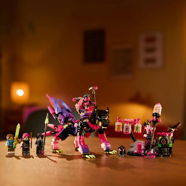 Конструктор LEGO DREAMZzz Кошмарные существа Неведомые 457 деталей