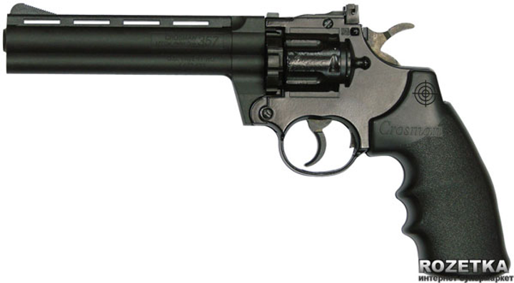 Пневматичний пістолет Crosman 3576 Revolver (3576W) - зображення 1