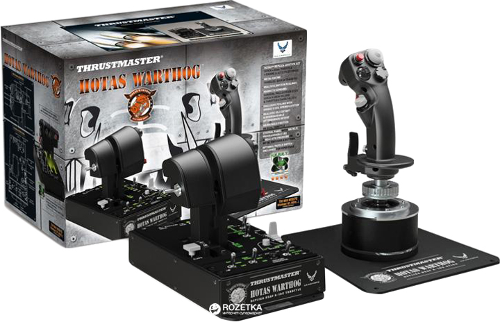 THRUSTMASTER HOTAS WARTHOG フライトコントローラー HOTAS Warthog™ Flight Stick - | Thrustmaster