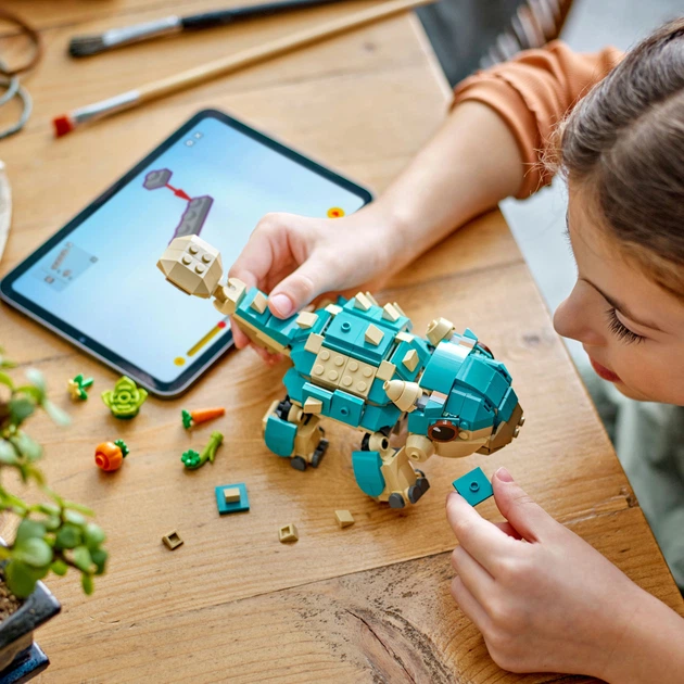 Конструктор LEGO Jurassic World Малыш Бампи: Анкилозавр 358