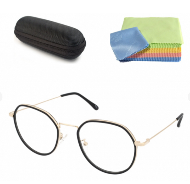 Очки для компьютера Verse black New c футляром и салфеткой Защита для ...