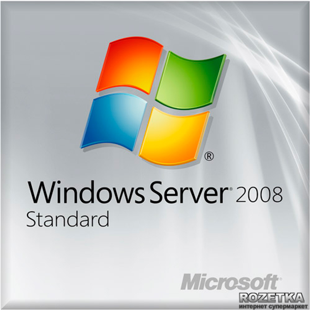 Windows Server Standard 2008 R2 SP1 x64 Russian 1-4CPU 5 Clt DVD OEM  (P73-05121)