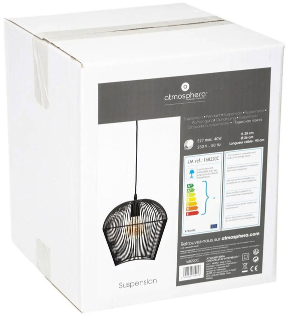 Люстра Atmosphera Jena 26 см Black (3560238704417) - зображення 5