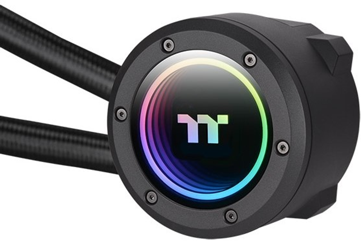 Система водяного охолодження Thermaltake TOUGHLIQUID 240 EX Pro ARGB Sync AiO Black (CL-W418-PL00BL-A) - зображення 4
