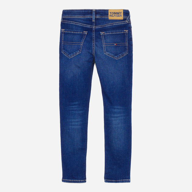 Jeansy regular fit młodzieżowe chłopięce Tommy Hilfiger KB0KB08465-1A8 150 cm Niebieskie (8720644796832) - obraz 2