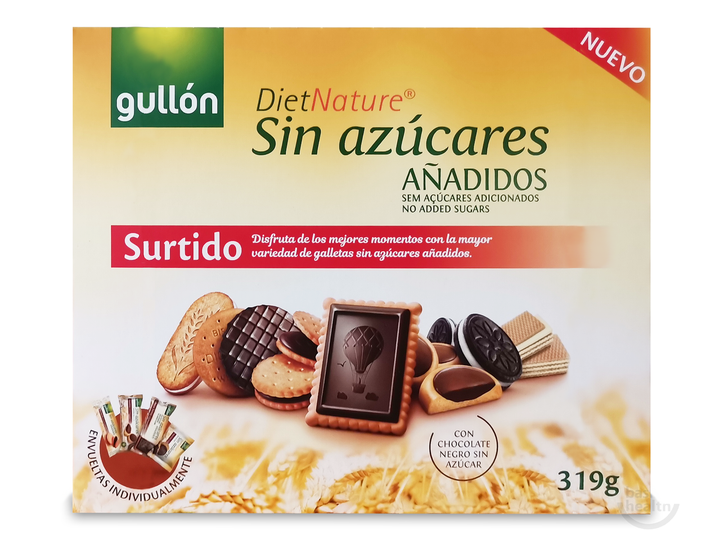 Печиво без цукру Асорті Diet Nature Gullon 319 г - зображення 2