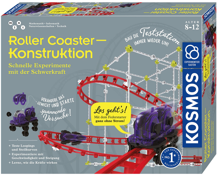 Zestaw do eksperymentów Kosmos Roller Coaster Konstruktion (4002051621032) - obraz 1