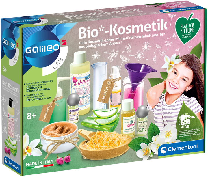 Zestaw doświadczalny Clementoni Galileo Lab Bio Kosmetik (8005125593170) - obraz 1