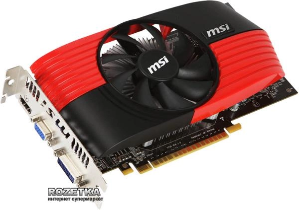 MSI PCI-Ex GeForce GTS 450 1024MB GDDR5 (128bit) (783/3608) (DVI, VGA, HDMI) (N450GTS-MD1GD5) - изображение 1