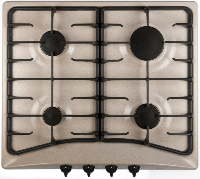 Варочная поверхность газовая ТЕКА EF/60 4G AI AL Бежевая (40220524 ...