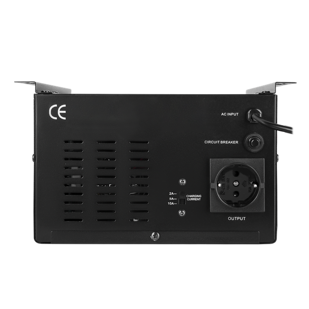 Комплект резервного питания ИБП + мультигелевая батарея (UPS W500 + АКБ MG 1200Wh) Черный/серый - изображение 3