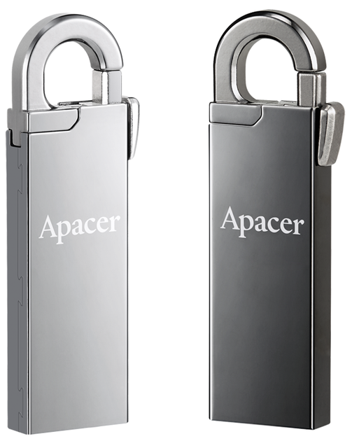 Flash Drive Apacer AH15A 64GB USB 3.2 (AP64GAH15AA-1) Ashy (6986605) - изображение 2