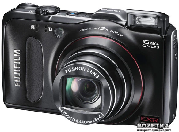 【スマホ転送OK】FUJIFILM FinePix F550EXR Фотоаппарат Fujifilm FinePix F550EXR Black (16113146) купить на
