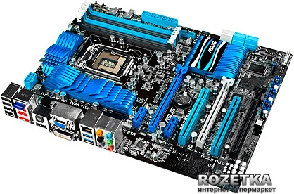 ASUS P8-Z68V　CPU i7-2600K　 Материнская плата Asus P8Z68-V (s1155, Intel Z68, PCI-Ex16) – фото