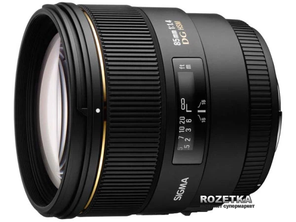 Sigma 85 mm f1.4 EX DG HSM for Canon – фото, отзывы
