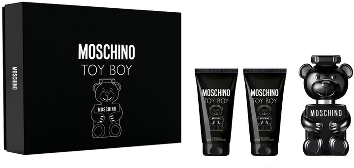 Zestaw męski Moschino Toy Boy Woda perfumowana 50 ml + Balsam po goleniu 50 + Żel pod prysznic 50 ml (8011003885701) - obraz 1