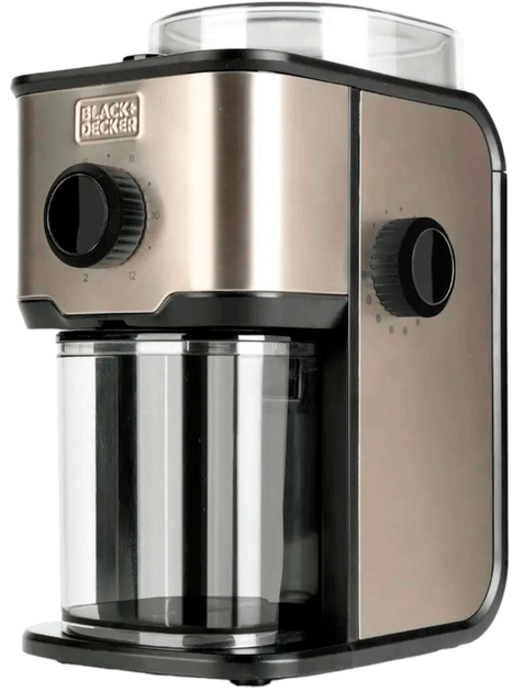 Кавомолка BLACK+DECKER BXCG151E - зображення 1