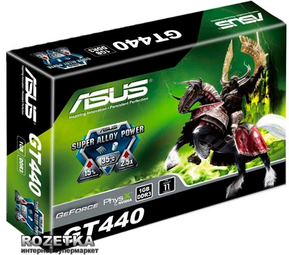 Видеокарта Asus PCI-Ex GeForce GT 440 1024MB GDDR3 (128bit) (810/1800) (DVI, VGA, HDMI) (ENGT440/DI/1GD3) - изображение 4