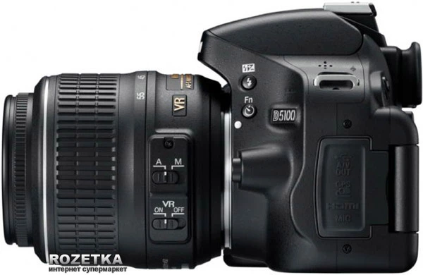 Фотоаппарат Nikon D5100 18-55VR Kit (VBA310K001) купить на ROZETKA