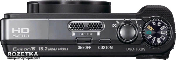 Фотоаппарат Sony Cyber-Shot DSC-HX9V Black купить на ROZETKA