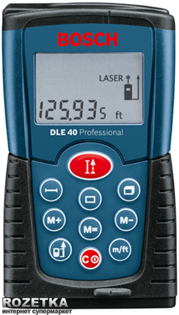 Лазерный дальномер Bosch DLE 40 Professional (0601016300) – фото ...