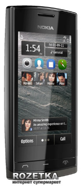 Мобильный телефон Nokia 500 Black (Azure/Red) – фото, отзывы ...