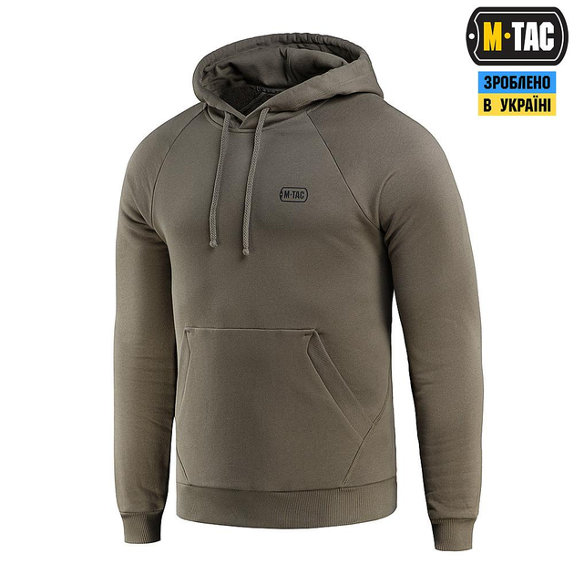 Кофта M-Tac Hoodie Cotton Raglan Dark Olive Розмір M/R - зображення 1