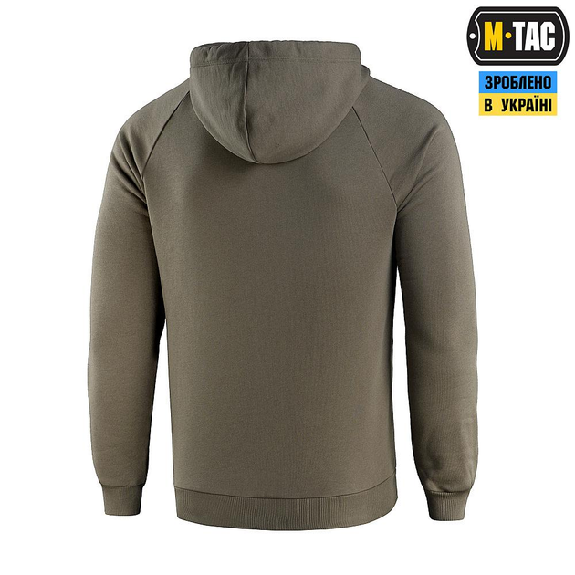 Кофта M-Tac Hoodie Cotton Raglan Dark Olive Размер 3XL/R - изображение 2