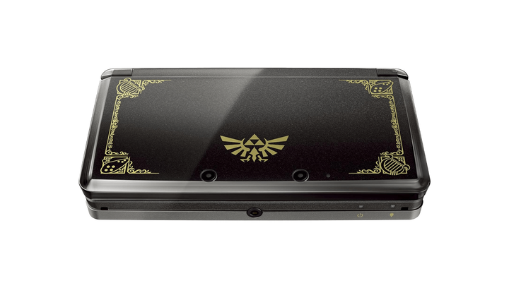 Консоль Nintendo 3DS The Legend of Zelda 25th Anniversary Limited Edition Модифицированная 32GB Black + 10 Встроенных Игр Б/У - изображение 4