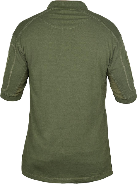 Теніска поло Defcon 5 Tactical Polo Short Sleeves with Pocket M OD Green - зображення 2