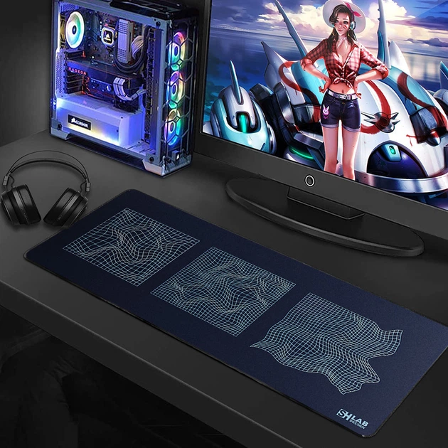 Килимок для мишки SHLab Futuristic Grid SHM-521 (70x30 см) (36409) - зображення 2