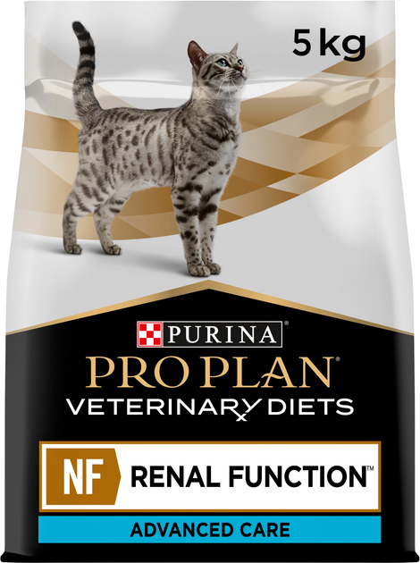 Сухий дієтичний корм для дорослих кішок Purina Pro Plan Veterinary Diets NF Advanced Care при хронічній хворобі нирок 5 кг (7613287882370) - зображення 1