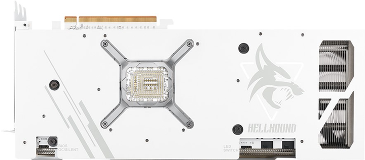 Karta graficzna Powercolor PCI-Ex Radeon RX 7900 XT Hellhound Spectral White 20GB GDDR6 (320bit) (2500/20000) (1 x HDMI, 3 x DisplayPort) (RX7900XT 20G-L/OC/WHITE) - obraz 6