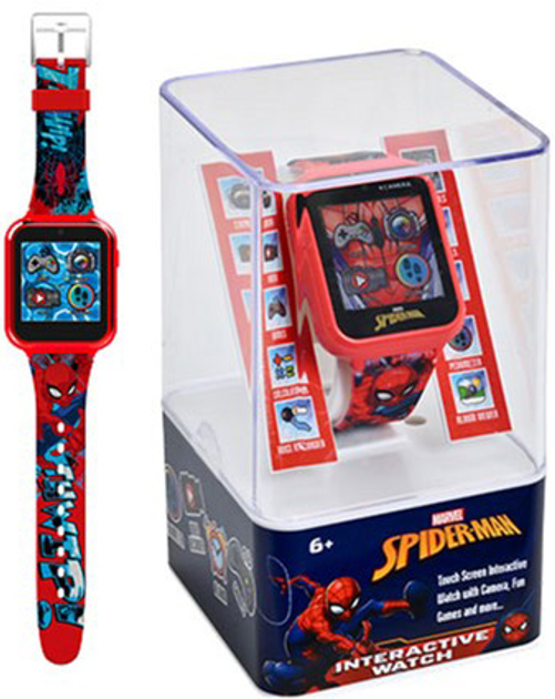 Smartwatch Kids Euroswan​ Marvel Spider-man 35.5 mm Red (8435507869003) - obraz 3