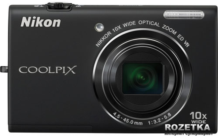 Фотоаппарат Nikon Coolpix S6200 Black купить на ROZETKA | Отличная цена ...