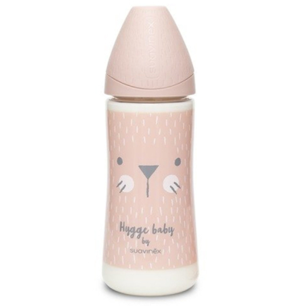 Бутылочка для кормления Suavinex Hygge Уютные истории, 360 мл, розовая (306697) - зображення 2