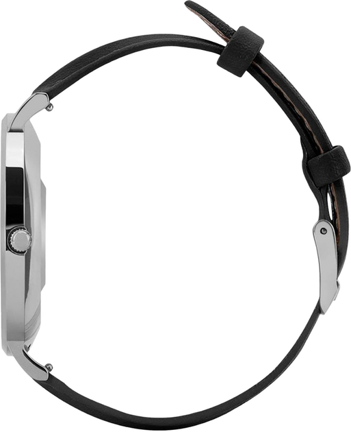 Smartwatch Garett Verona Srebrno-czarny Skórzany (5904238484517) - obraz 4