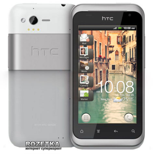 Мобильный телефон HTC Rhyme Silver – фото, отзывы, характеристики в ...