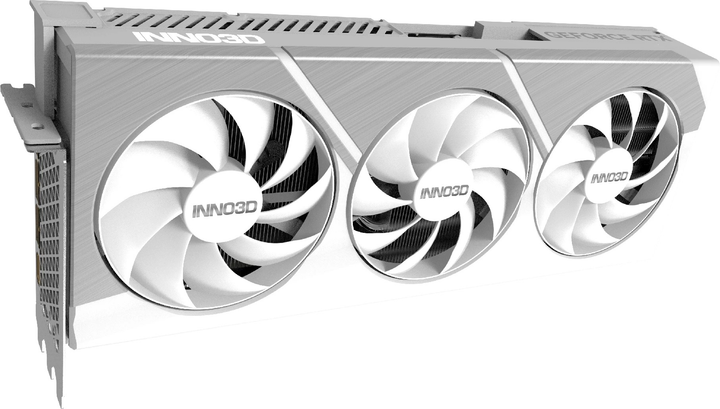 Karta graficzna INNO3D PCI-Ex GeForce RTX 4080 Super X3 OC White 16GB GDDR6X (256bit) (2580/23000) (HDMI, 3 x DisplayPort) (N408S3-166XX-1870325) - obraz 1