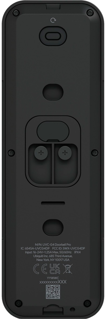 Bezprzewodowy dzwonek Ubiquiti Unifi Protect G4 Doorbell Pro (810010078599) - obraz 3