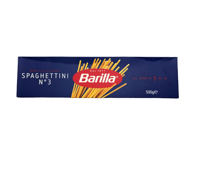 Паста з твердих сортів пшениці Барілла Спагеттіні Barilla Spaghettini n.3 500 г - Фото 1 Паста з твердих сортів пшениці Барілла Спагеттіні Barilla Spaghettini n.3 500 г - зображення 1