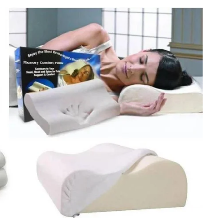 Подушка ортопедическая Memory Pillow с чехлом - Фото 4 Подушка ортопедическая Memory Pillow с чехлом - изображение 4