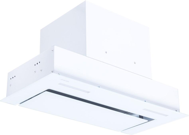 Витяжка Perfelli BISP 6873 WH LED Strip Glass повновбудована - изображение 2