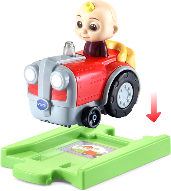 Samochód Vtech Tut Tut Baby Flitzer JJs Traktor z trójwymiarową figurką (3417765581045) - obraz 4