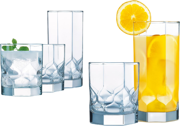 Набір склянок Luminarc Octime Diamond низьких 310 мл 6 шт (0883314562323) - зображення 3