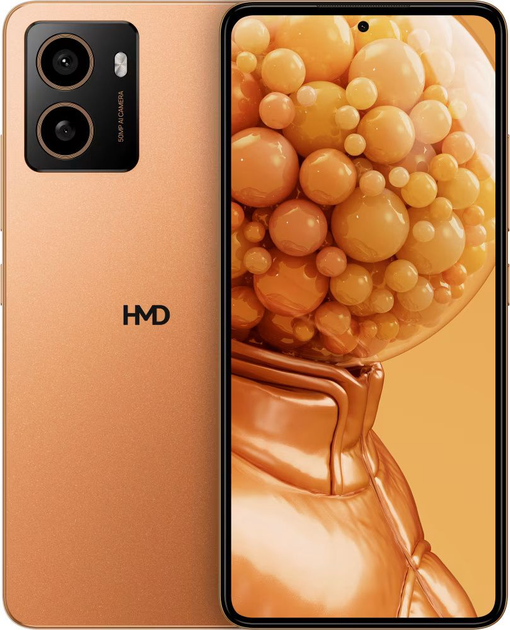 Smartfon HMD Pulse+ 4/128GB Apricot Crush (286943885) - obraz 1