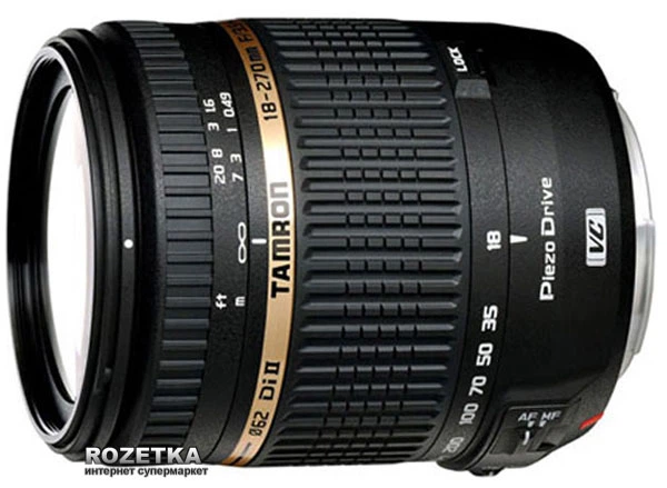 Tamron AF 18-270mm F/3,5-6,3 Di II VC PZD for Canon + Монопод